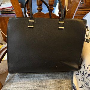 H & M Black Leather Large Tote Bag (good for laptops)
